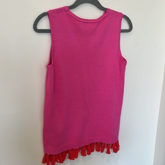Boden Avington Cotton Tassel Tank Top Size US 6 - Picture 9 of 9